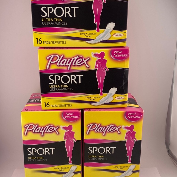 Plsytex Sport Ultra Thin Long Pads Qwik Dry Super
